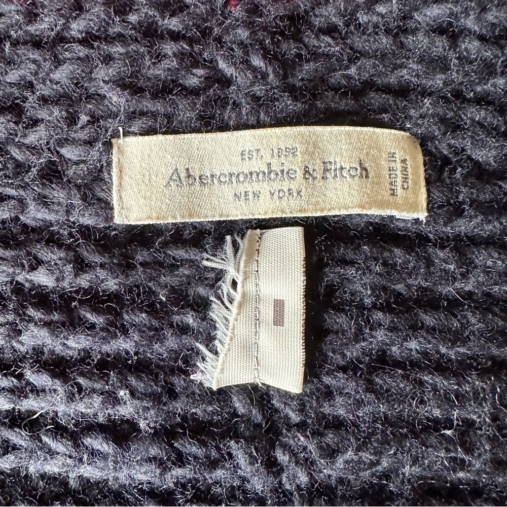 Navy Infinity Scarf - Picture 2 of 4